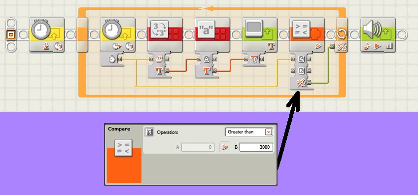 Tutorial Bloque Built in Rotation Sensor de LEGO Mindstorm NXT